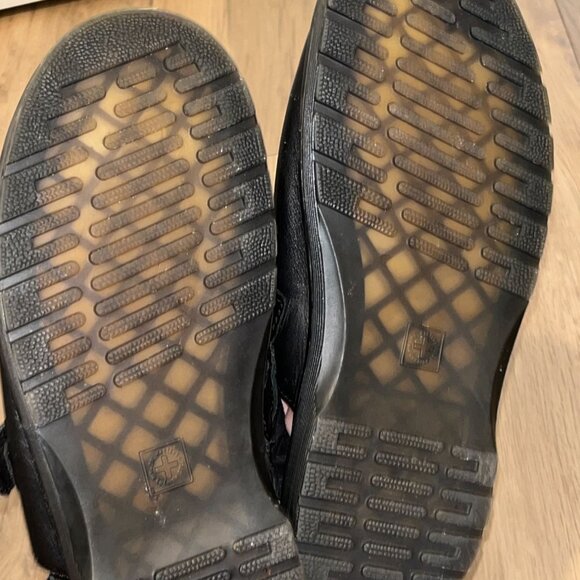 Dr. Martens air wair black Jorge mules clog leather size 10 - Picture 7 of 10